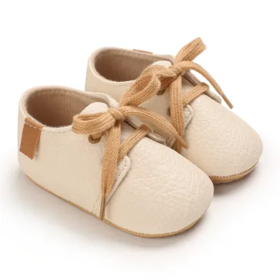 Toddlers Newborn Baby Fashion Girls Boys Soft Sole Casual Shoes Unisex Solid Color Artificial PU