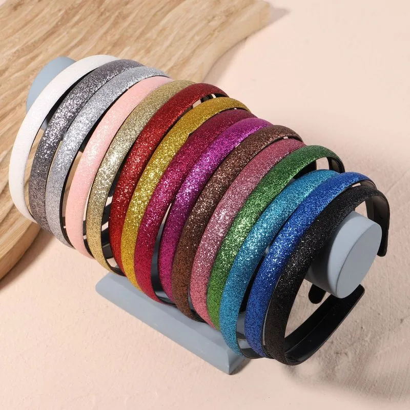 Children Kids Baby Girls Retro Gradient Bright Plastic Headband Hair Accessories