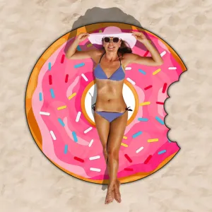 Fashion Irregular Donut Beach Towel For Women