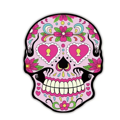 Trendy Skull Shaped Microfiber Beach Towel