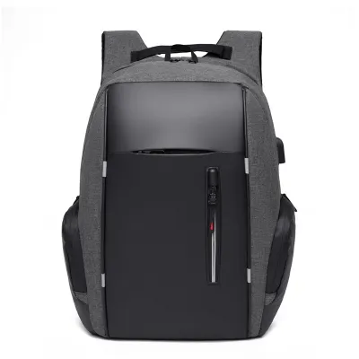 Men's Fashion Multifunctional USB Rechargeable Large Capacity Laptop Backpack