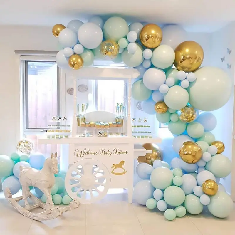 Macaron Balloon Set Wedding Party Background Wall Decoration Balloon Combination 126pcs/Set