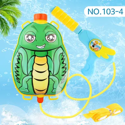 Children Kids Baby Cartoon Water Gun Backpack Beach Toy