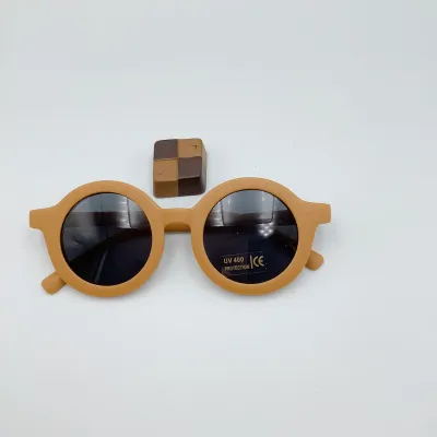 Children Kids Baby Fashion Round Frame PC Sunglasses