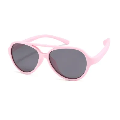 Children Kids Baby Fashion Boys Girls Retro Silicone Sunglasses