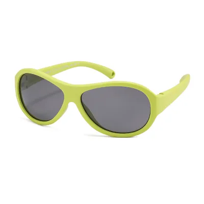 Children Kids Baby Fashion Boys Girls TPEE Silicone Oval Sunglasses Simple