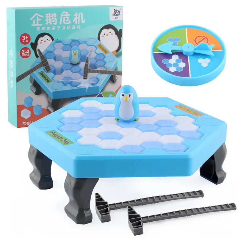 Kids Baby Knock Penguin Ice Breaker Educational Toys