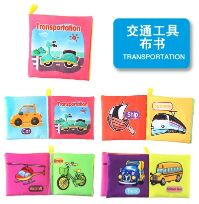 Children Kids Baby Early Education Digital Cognitive Cloth Toy Book