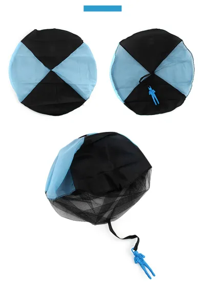 Children Cloth Hand Toss Parachute Flying Toy