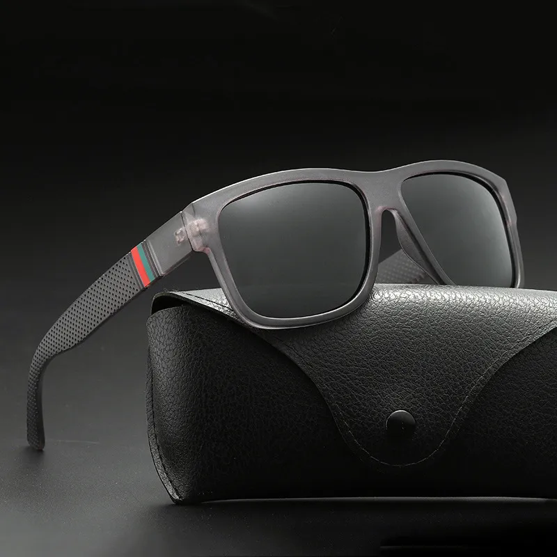 Men's Casual Fashion Outdoor Square Frame Full Frame Sunglasses