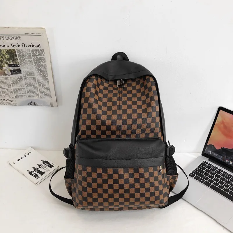 Louis Vuitton DAMIER GRAPHITE Other Plaid Patterns Street Style Leather  Crossbody Bag
