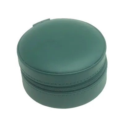 Fashion Portable Travel Jewelry Box 10X10X5Cm Composite Material