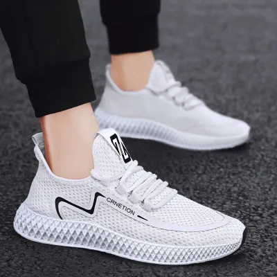 MenS Casual Mesh Breathable Low Top Sneakers