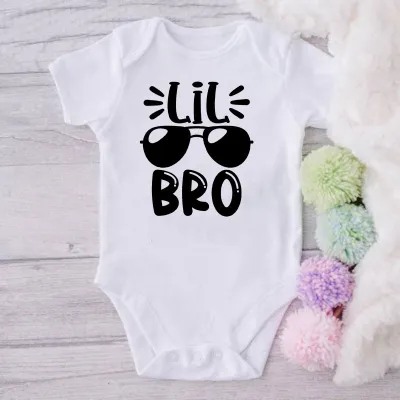 Children Kids Baby Fashion Boys Short Sleeve Brother Letter Print Cotton Casual Unisex T-Shirt