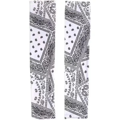 Unisex Fashion Summer Sun-protective Outdoor Paisley Ice Silk Sleeves