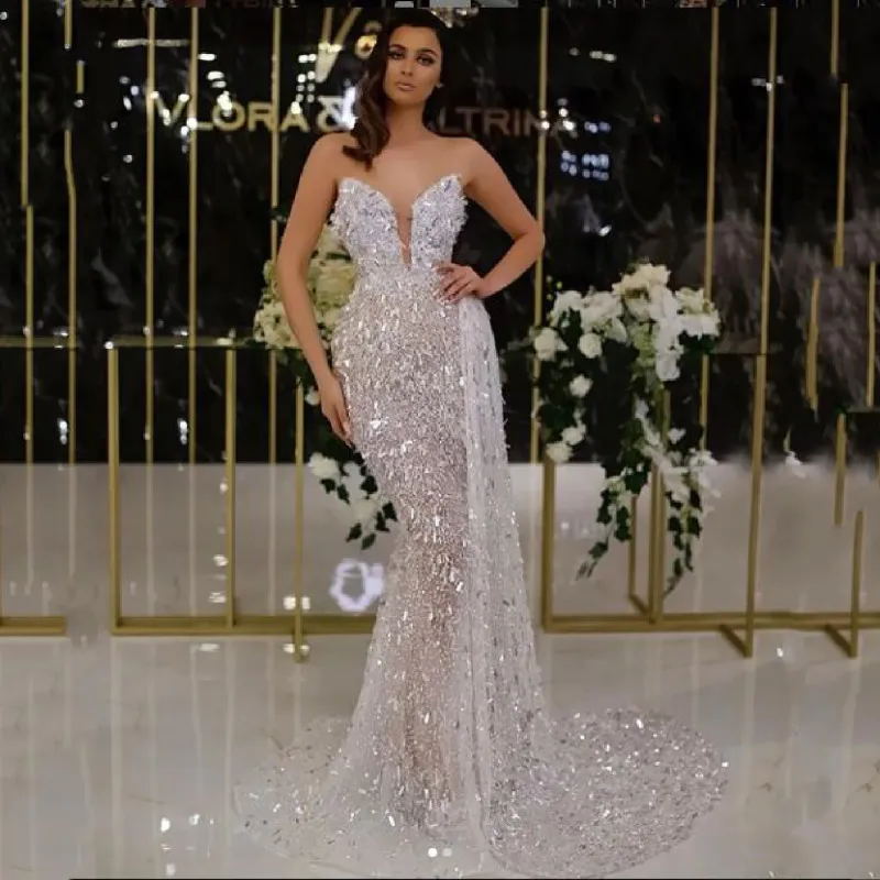 Women Suspenders Sexy V-Neck Evening Dress