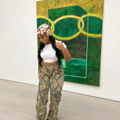Women Fashion Casual Camouflage Printed Street Cargo Pants