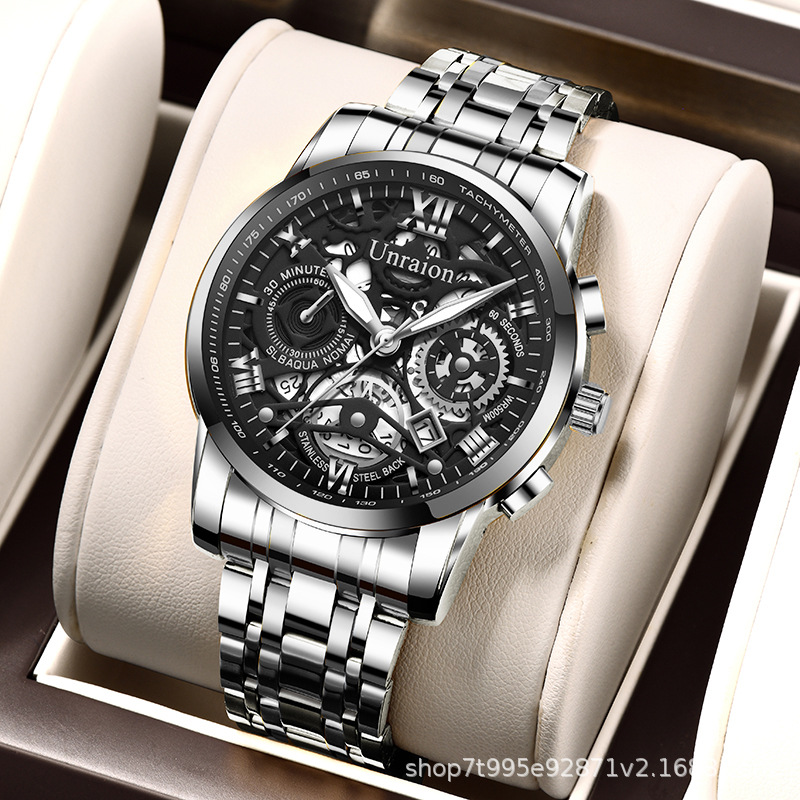 Wholesale Men'S Fashion Casual Hollow Round Dial Waterproof