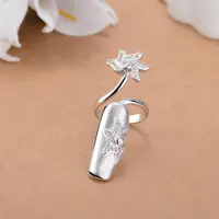 Platinum Middle Finger