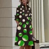 Green Polka Dots