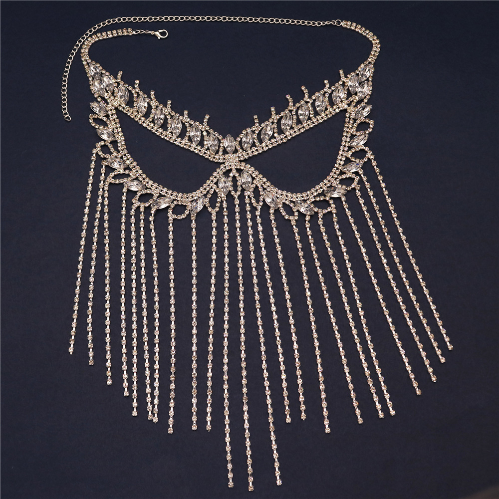 Wholesale Fashion Exaggerated Masquerade Long Tassel