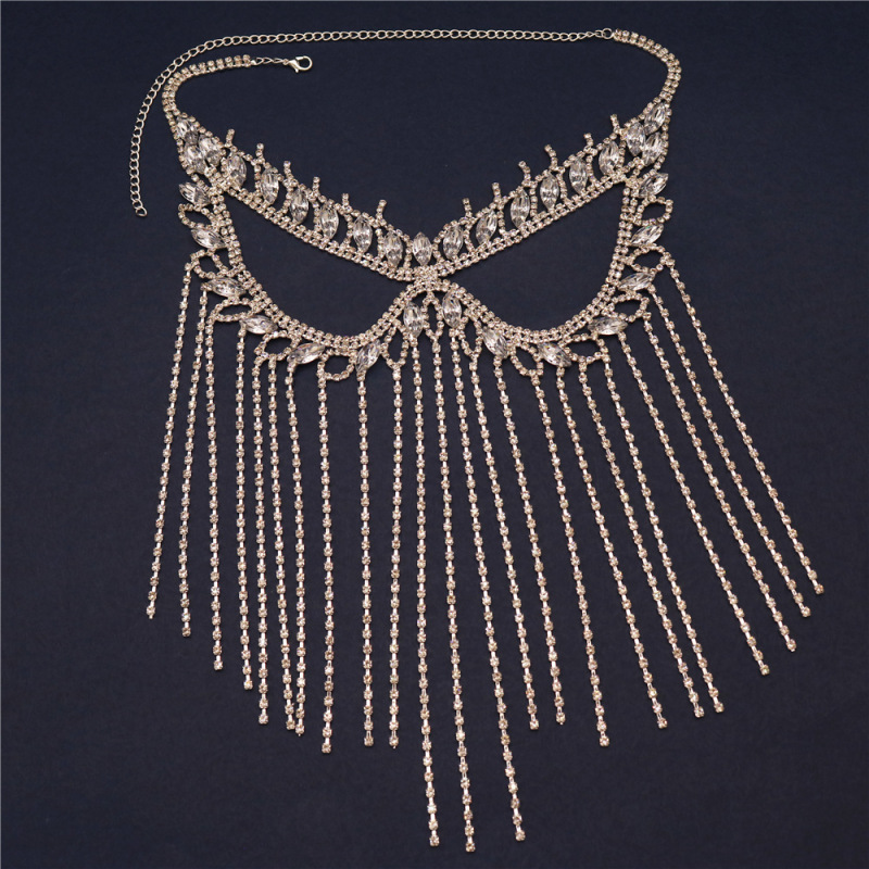 Wholesale Fashion Exaggerated Masquerade Long Tassel