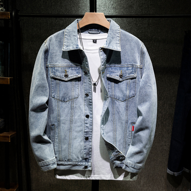 sulvam / MENS SLIM DENIM JACKET (SO-J30-090) INDIGO – Mukta
