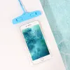 Clip Transparent Waterproof Bag - Blue