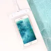 Clip Transparent Waterproof Bag - White