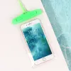 Clip Transparent Waterproof Bag- Green