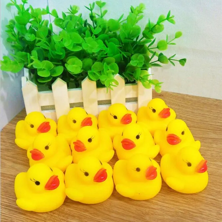 Children Kids Baby Duck Bath Toy - Vinyl Floating Water Play