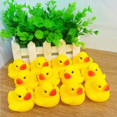 Children Kids Baby Duck Bath Toy - Vinyl Floating Water Play