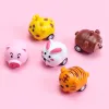 Five Animal Pull Back Cars Random (Naked