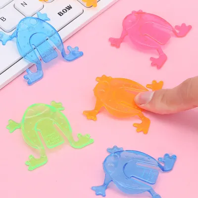 Nostalgic Classic Plastic Frog Jumping Early Educational Toy for Children