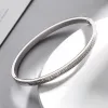 452 Steel Single Row Diamond Bracelet