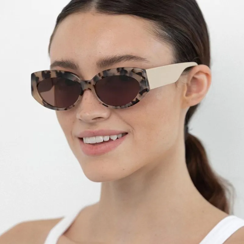 Women's Retro Cat Eye Full Frame Sunglasses