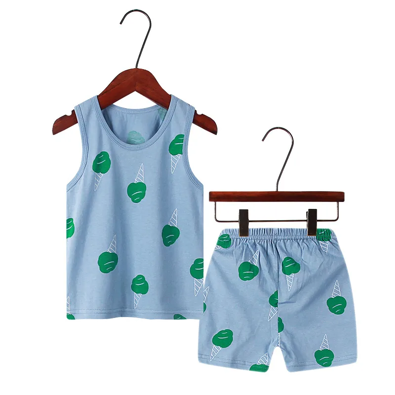  For Boys Unisex Simple Costume Summer Toddler Boys Short Sleeve  Cartoon Prints Tops Shorts Two (Green, 12-18 Months): Clothing, Shoes &  Jewelry