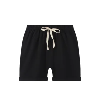 Unisex Kids Baby Boys Clothing(0-3T) Cotton Solid Color Casual Shorts