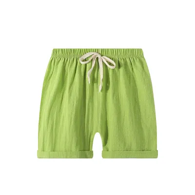 Unisex Kids Baby Boys Clothing(0-3T) Cotton Solid Color Casual Shorts