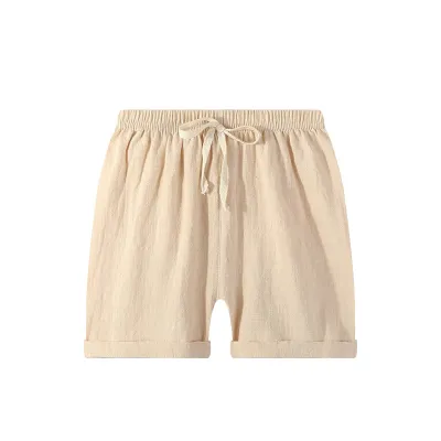 Unisex Kids Baby Boys Clothing(0-3T) Cotton Solid Color Casual Shorts