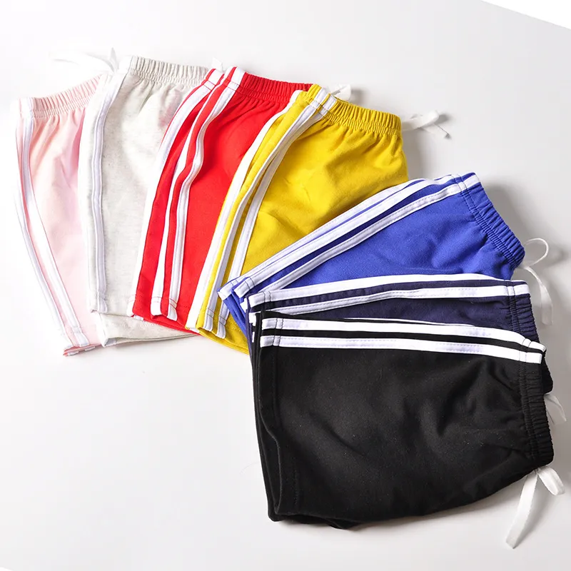 Children Kids Baby Fashion Stripes Cotton Shorts Casual Sports Unisex
