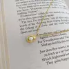 Golden Bean Pearl Necklace