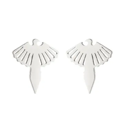 Women Fashion Hollow Eagle Owl Snake Dolphin Bee Giraffe Elephant Dog Cat Rabbit Fish Bird Penguin Stainless Steel Stud Earrings