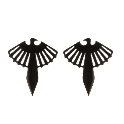 Women Fashion Hollow Eagle Owl Snake Dolphin Bee Giraffe Elephant Dog Cat Rabbit Fish Bird Penguin Stainless Steel Stud Earrings
