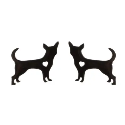 Women Fashion Hollow Eagle Owl Snake Dolphin Bee Giraffe Elephant Dog Cat Rabbit Fish Bird Penguin Stainless Steel Stud Earrings