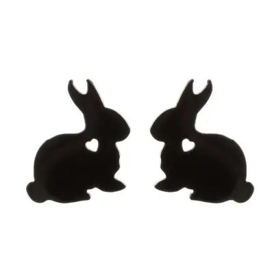 Women Fashion Hollow Eagle Owl Snake Dolphin Bee Giraffe Elephant Dog Cat Rabbit Fish Bird Penguin Stainless Steel Stud Earrings
