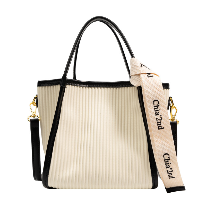 Wholesale Women Fashion Solid Color Horizontal Square Handbag