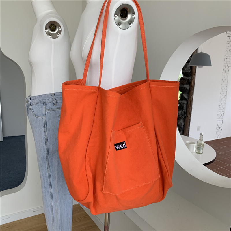 ■Tote Bag 9L Liberty – Orange Multi Tangerine Orange Tote Bag – Anna Griffin Inc.