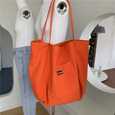 Women Fashion Large Capacity Printed Shopping Bag Canvas Tote Bag