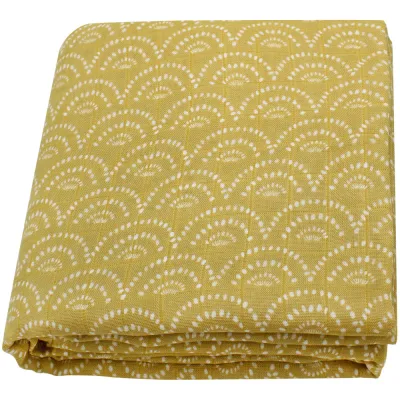 Baby Summer Plaid Rainbow Stripe Floral Bamboo Cotton Swaddle Blanket